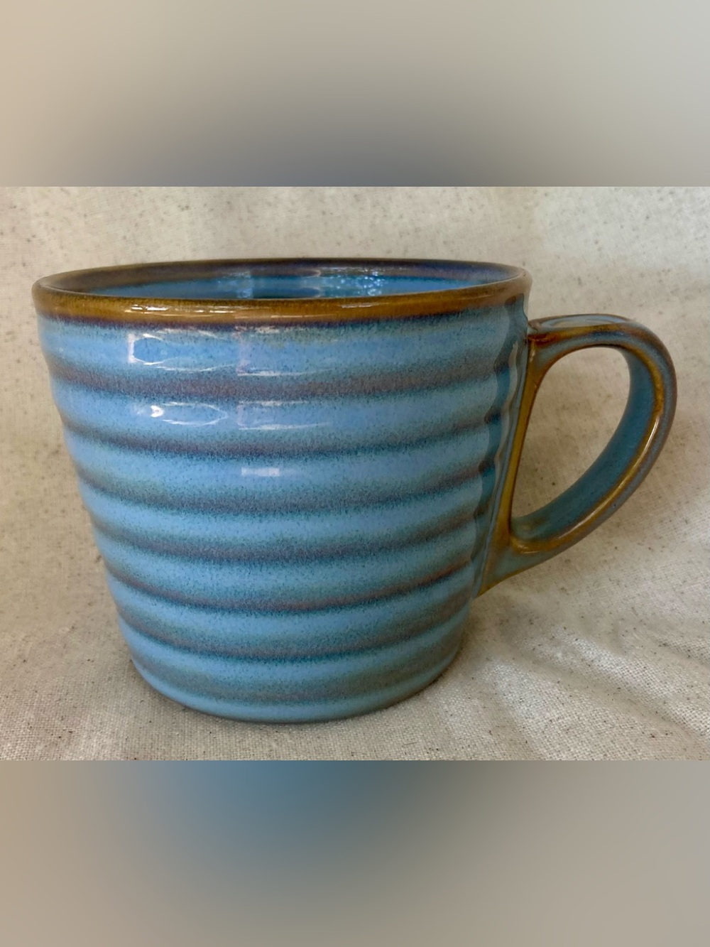 Starbucks Blue/Brown Mug, 2008